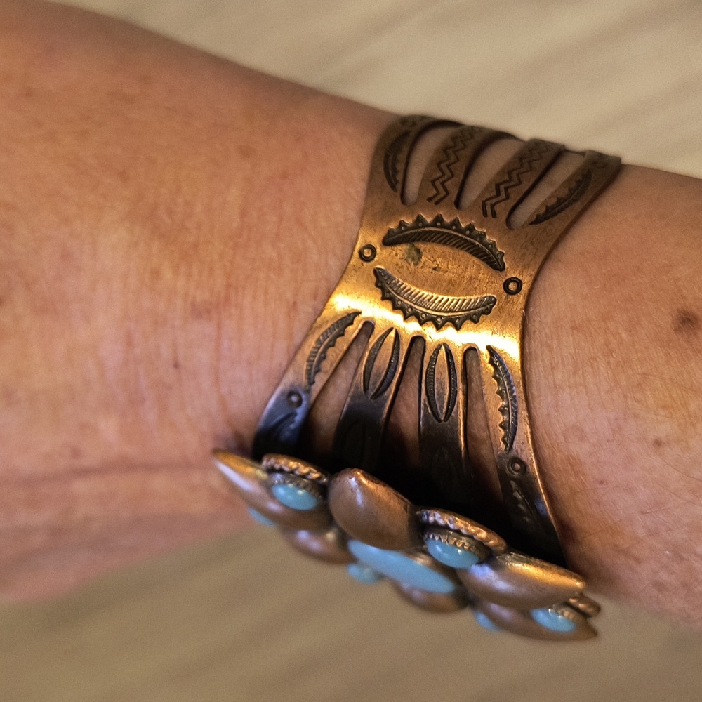 Copper bracelet set - Picture 6 of 9